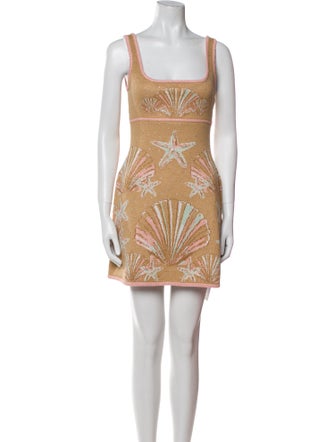 Retrofête Printed Mini Dress