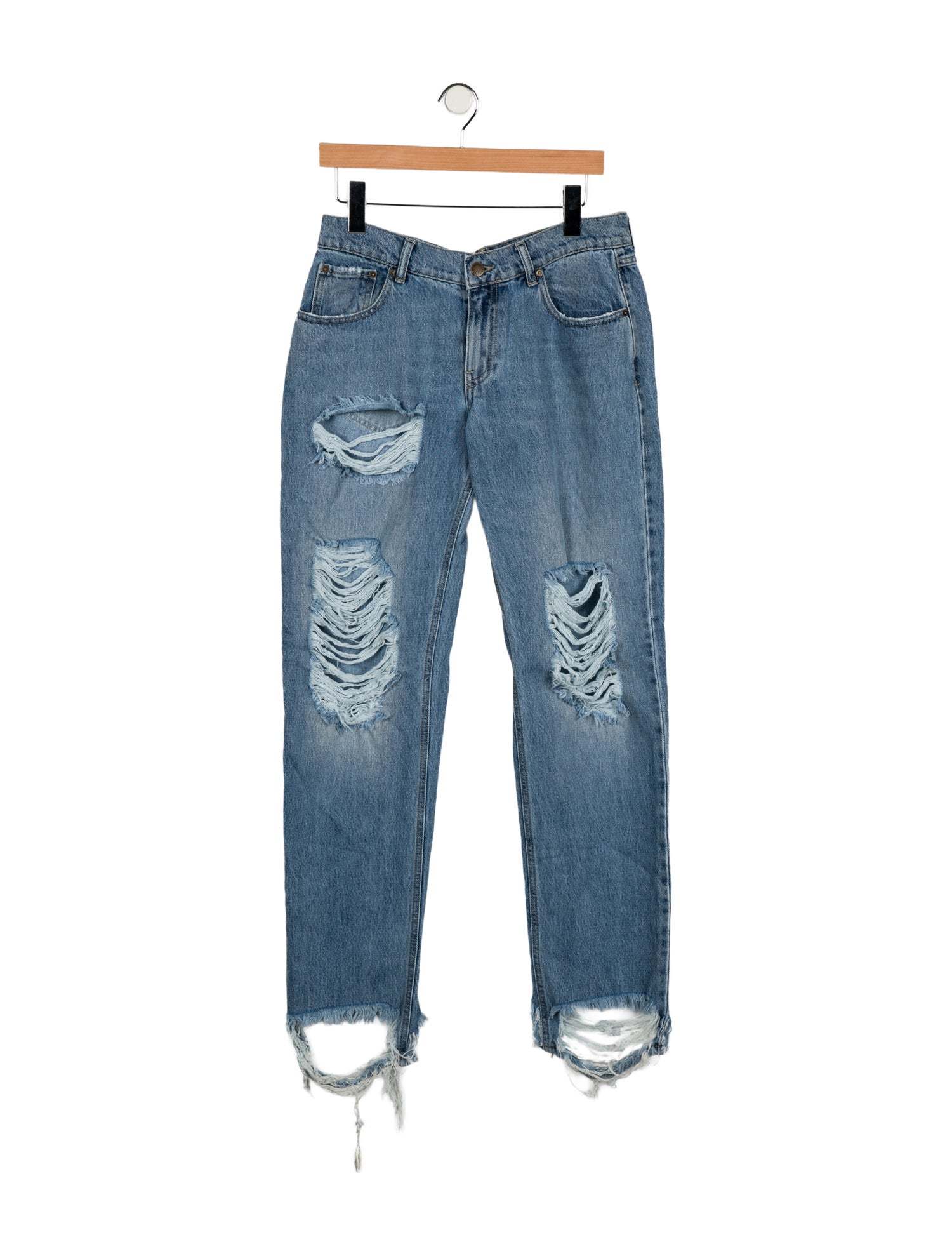 Retrofête Mid-Rise Straight Leg Jeans
