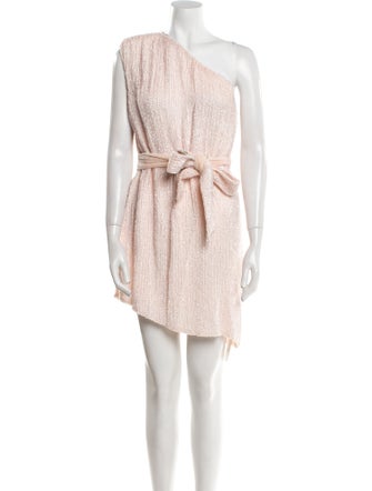 Retrofête One-Shoulder Mini Dress