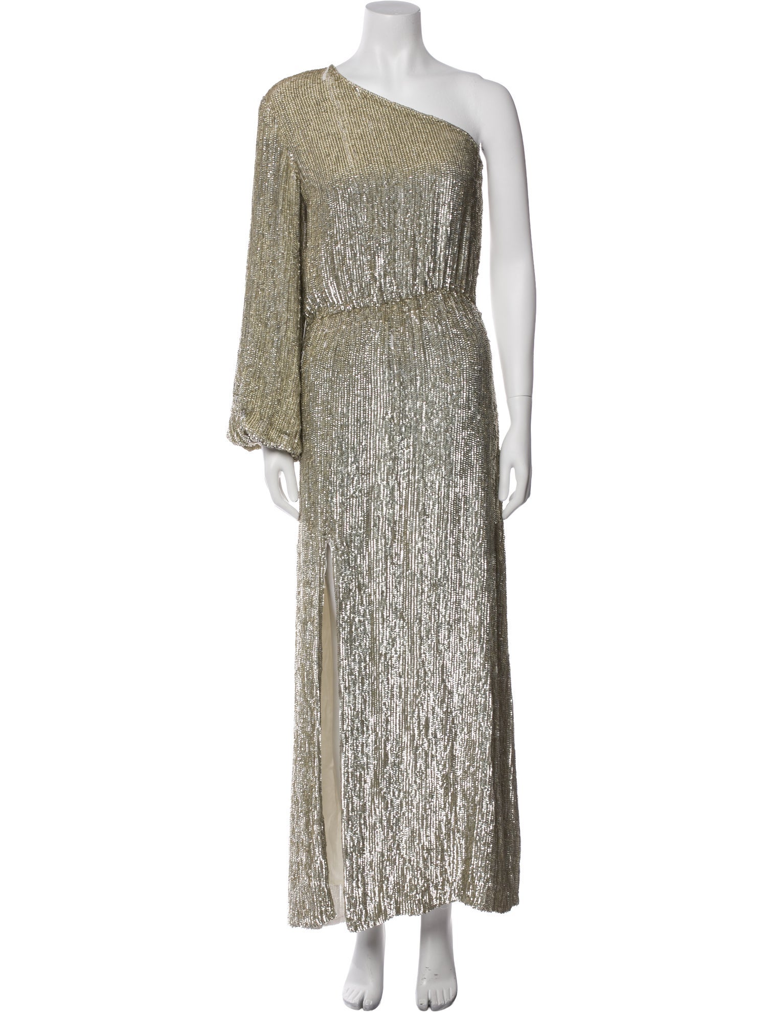 Retrofête One-Shoulder Long Dress