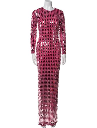 Retrofête Printed Long Dress