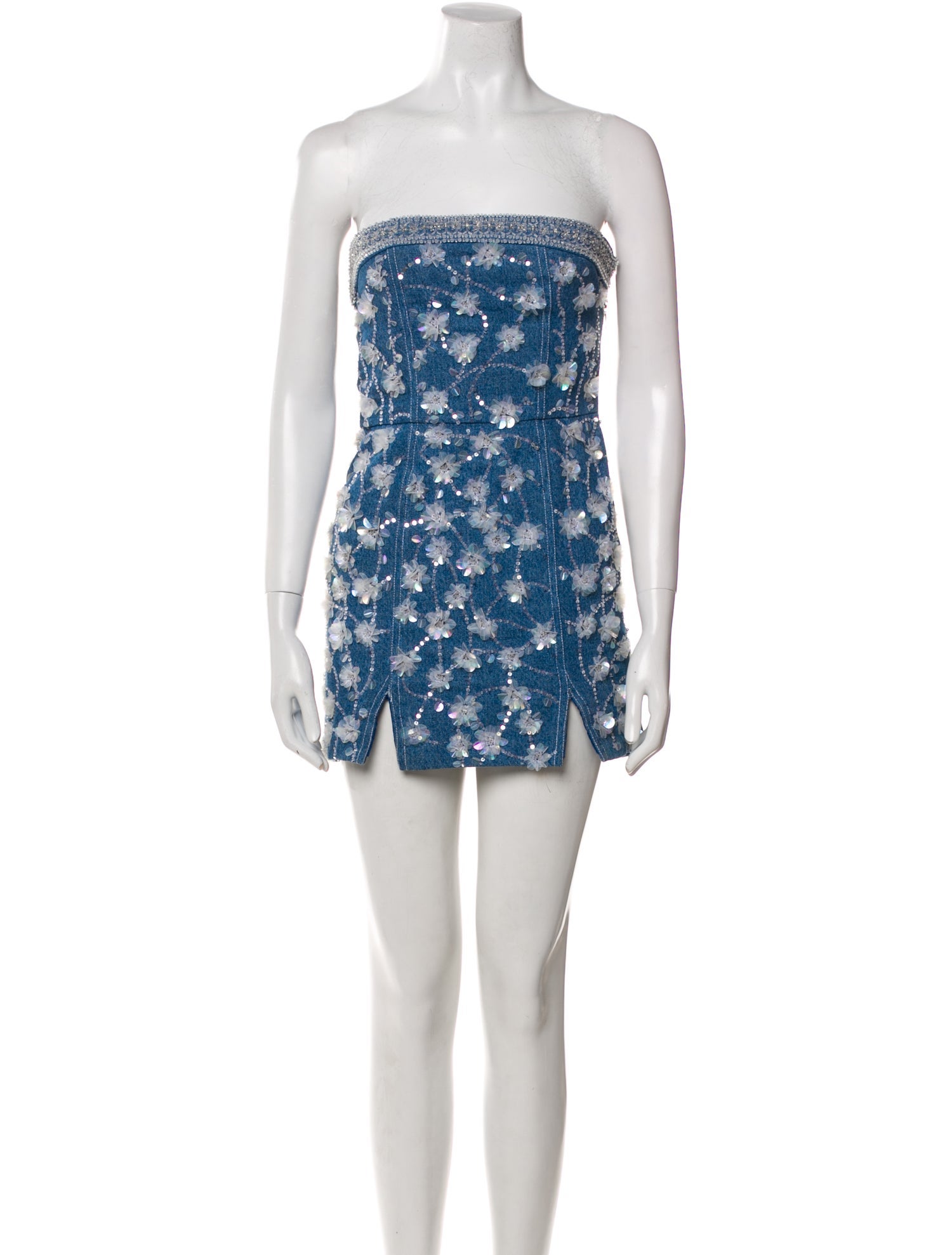 Retrofête Floral Print Mini Dress