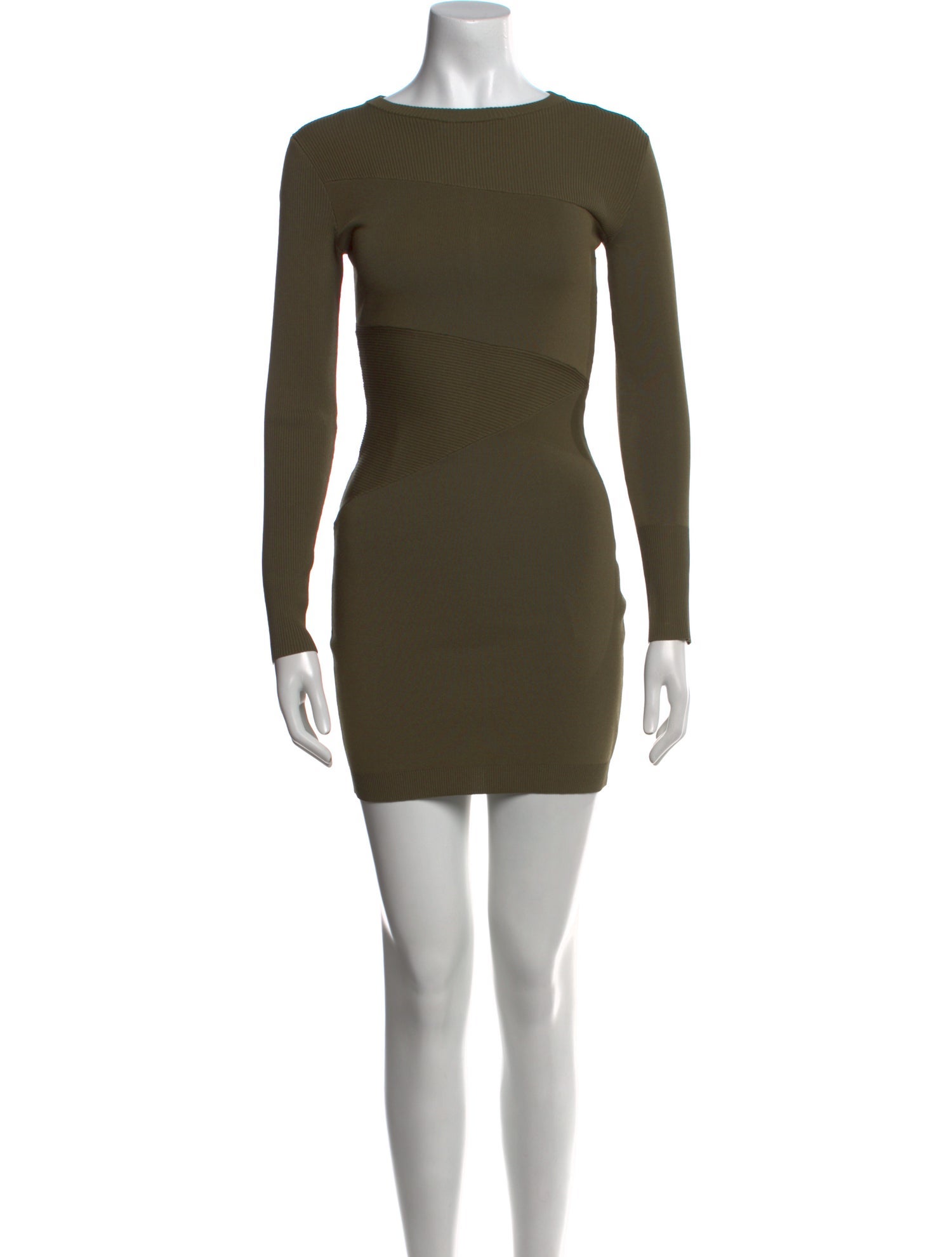 Retrofête Bateau Neckline Mini Dress