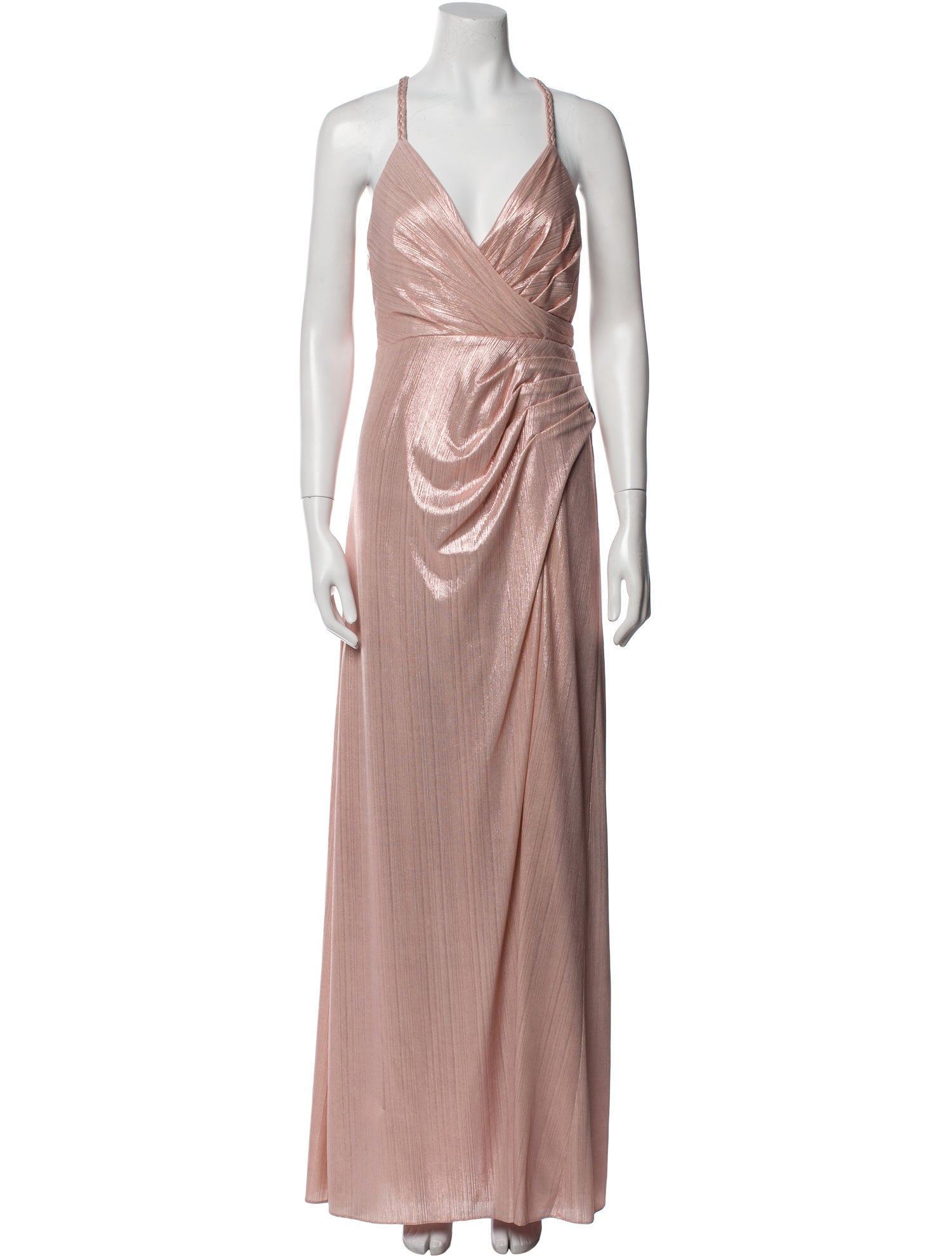 Retrofête V-Neck Long Dress w/ Tags