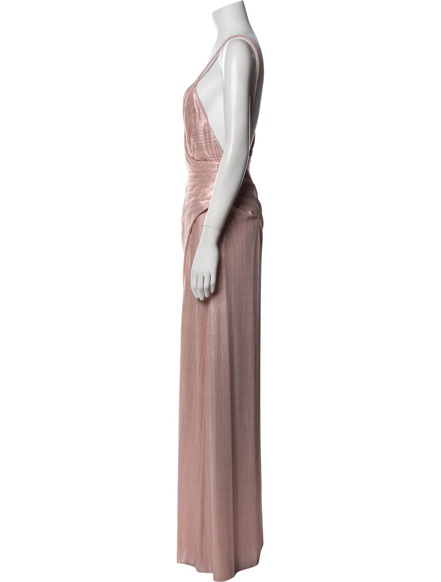 Retrofête V-Neck Long Dress w/ Tags