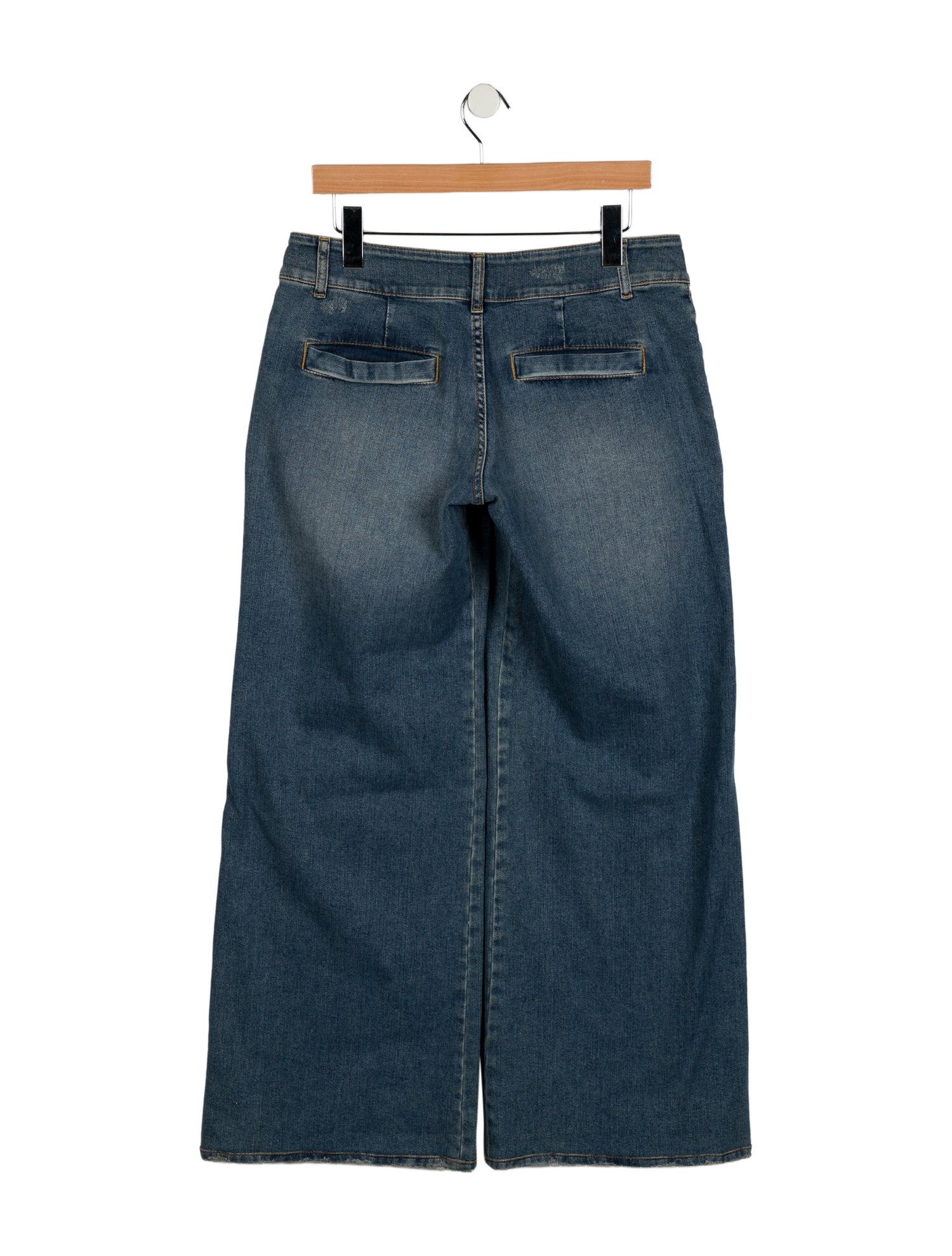 Retrofête Mid-Rise Wide Leg Jeans