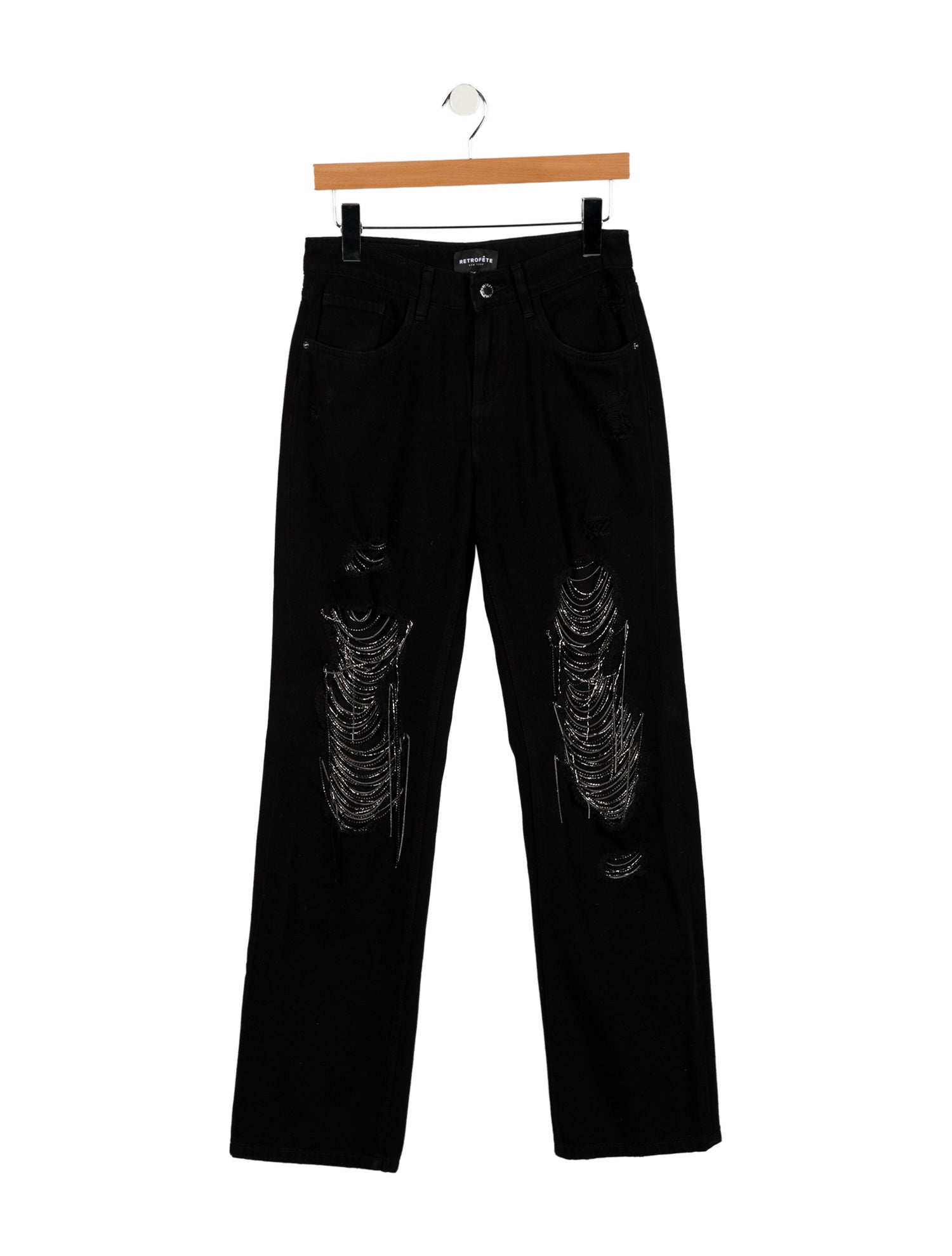 Retrofête Mid-Rise Wide Leg Jeans