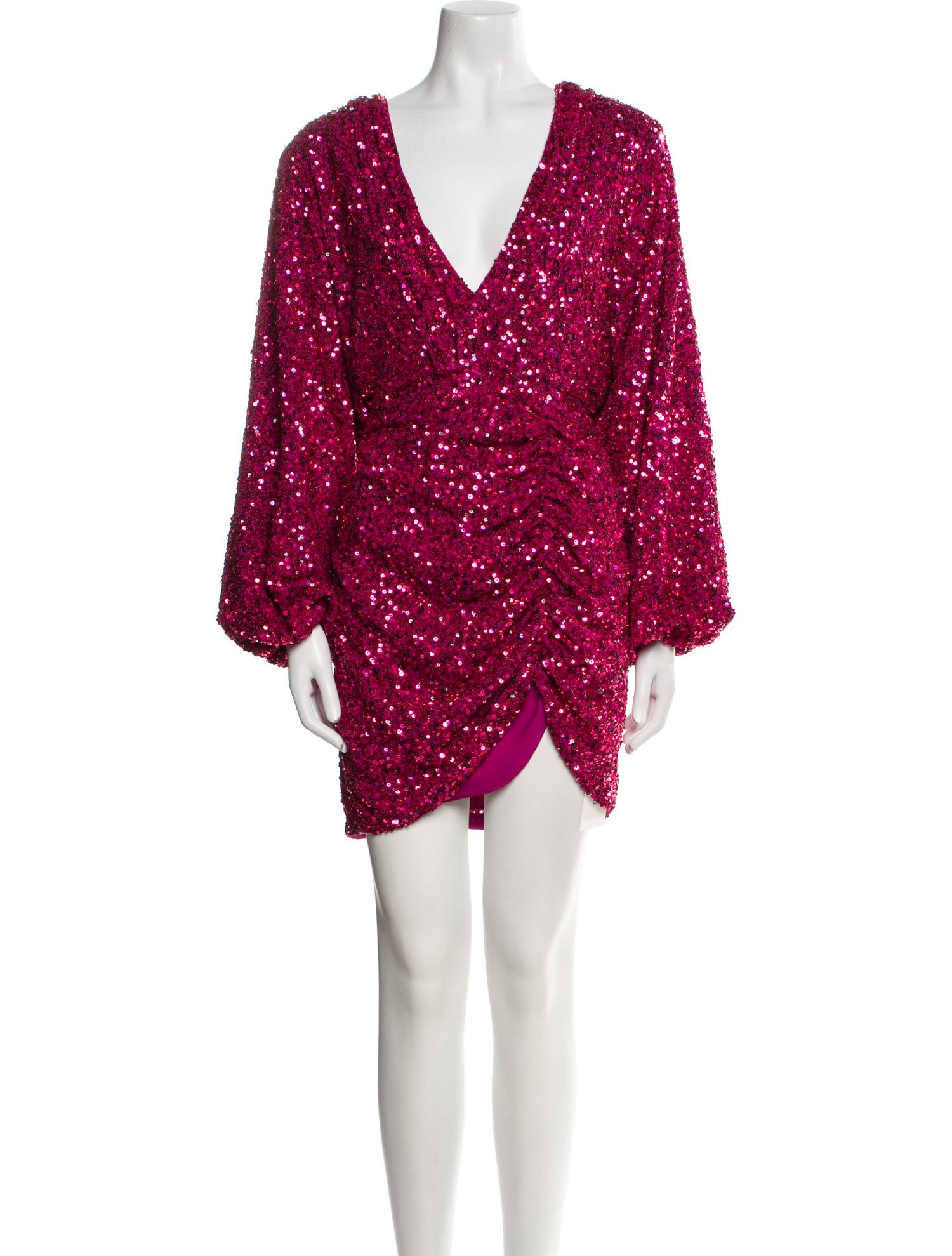 Retrofête Patterned Mini Dress