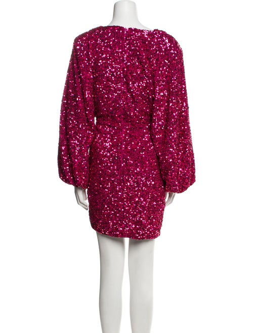 Retrofête Patterned Mini Dress