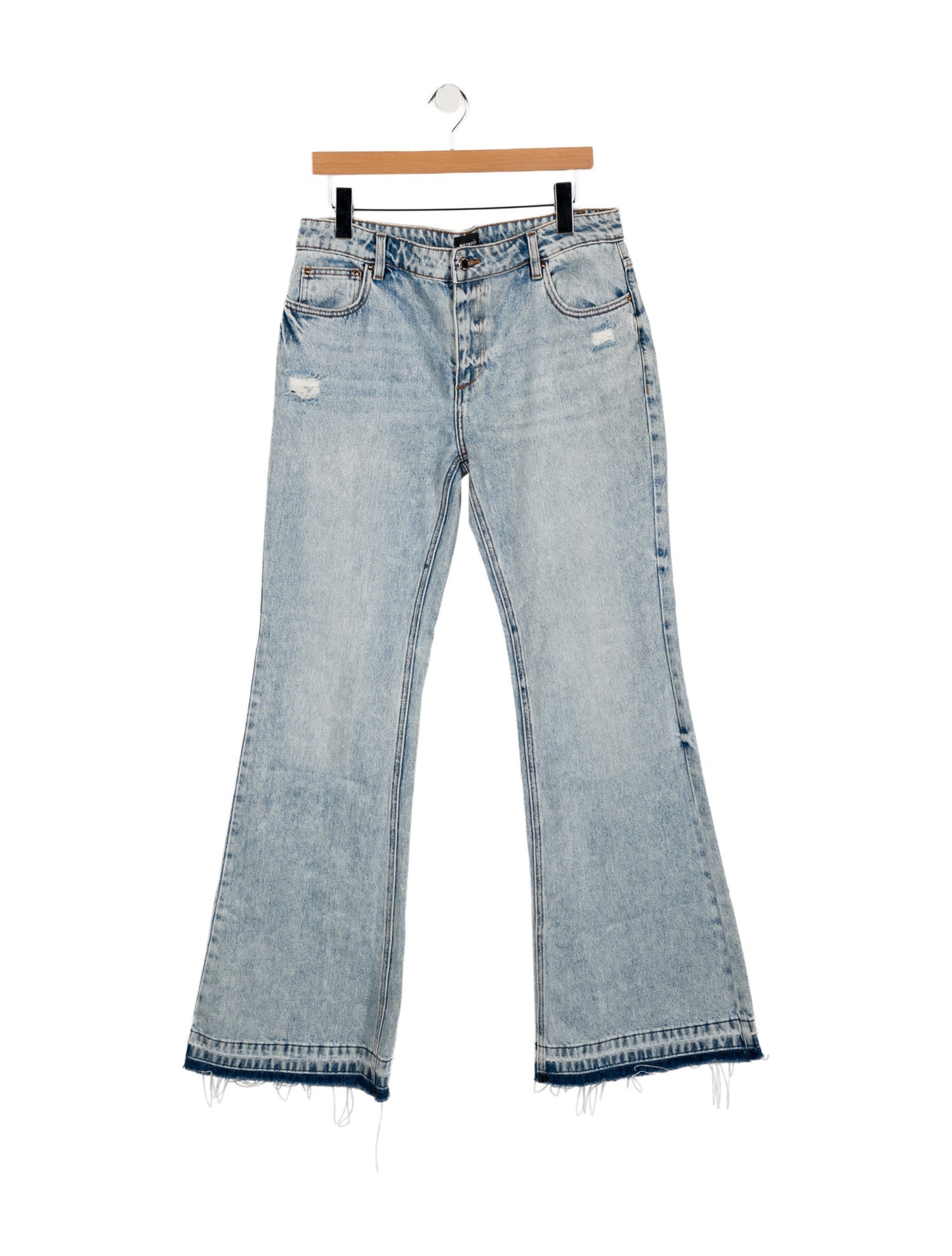 Retrofête Mid-Rise Wide Leg Jeans