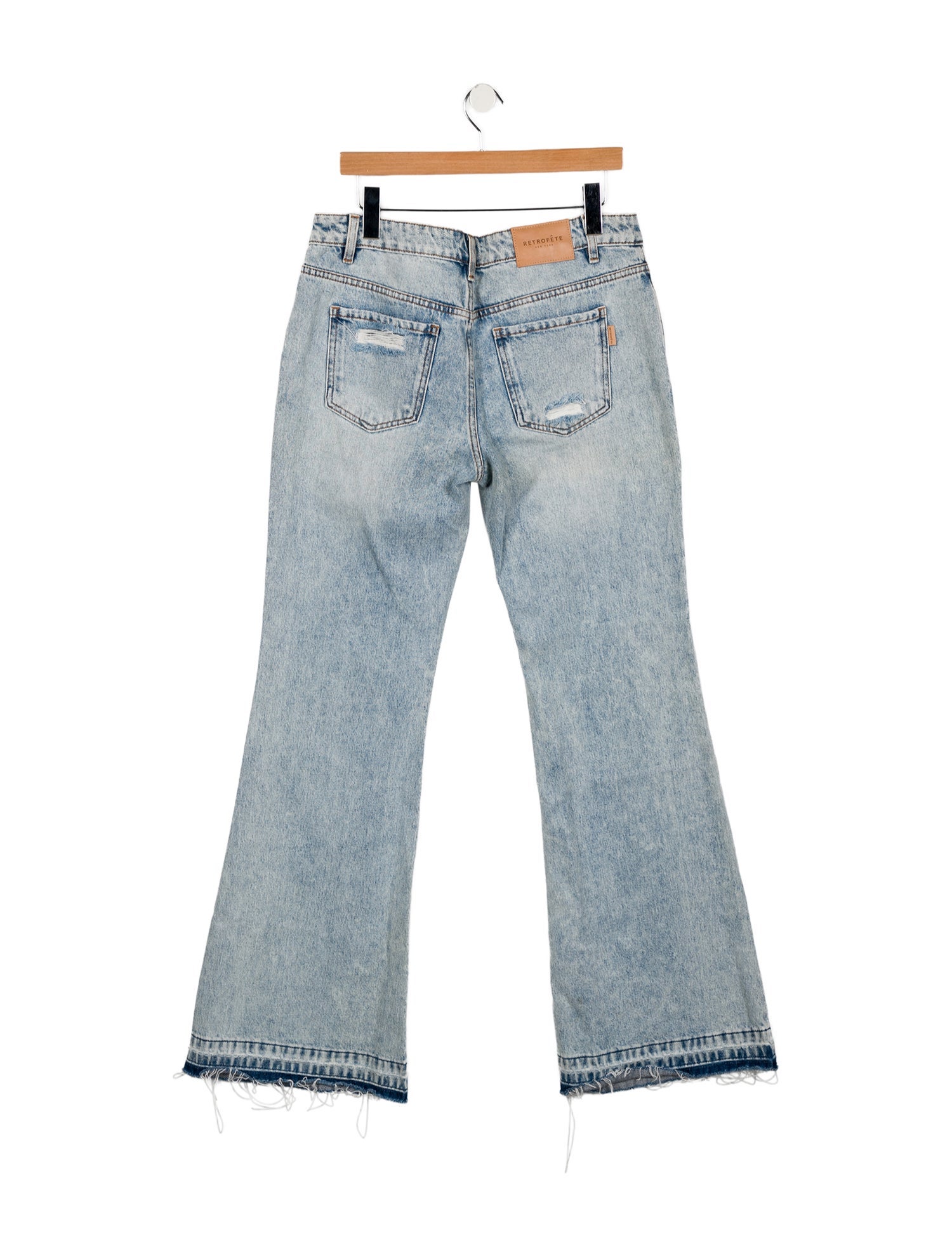 Retrofête Mid-Rise Wide Leg Jeans