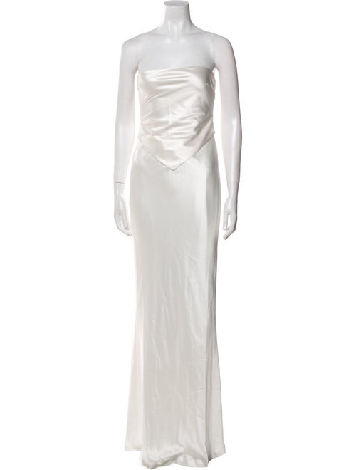 Retrofête Strapless Long Dress