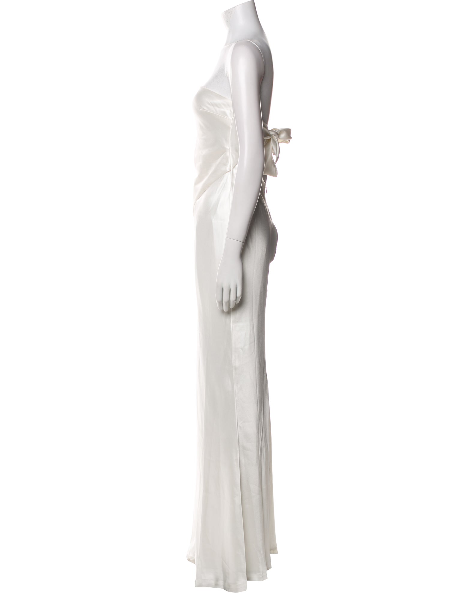 Retrofête Strapless Long Dress