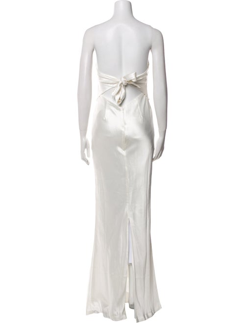 Retrofête Strapless Long Dress