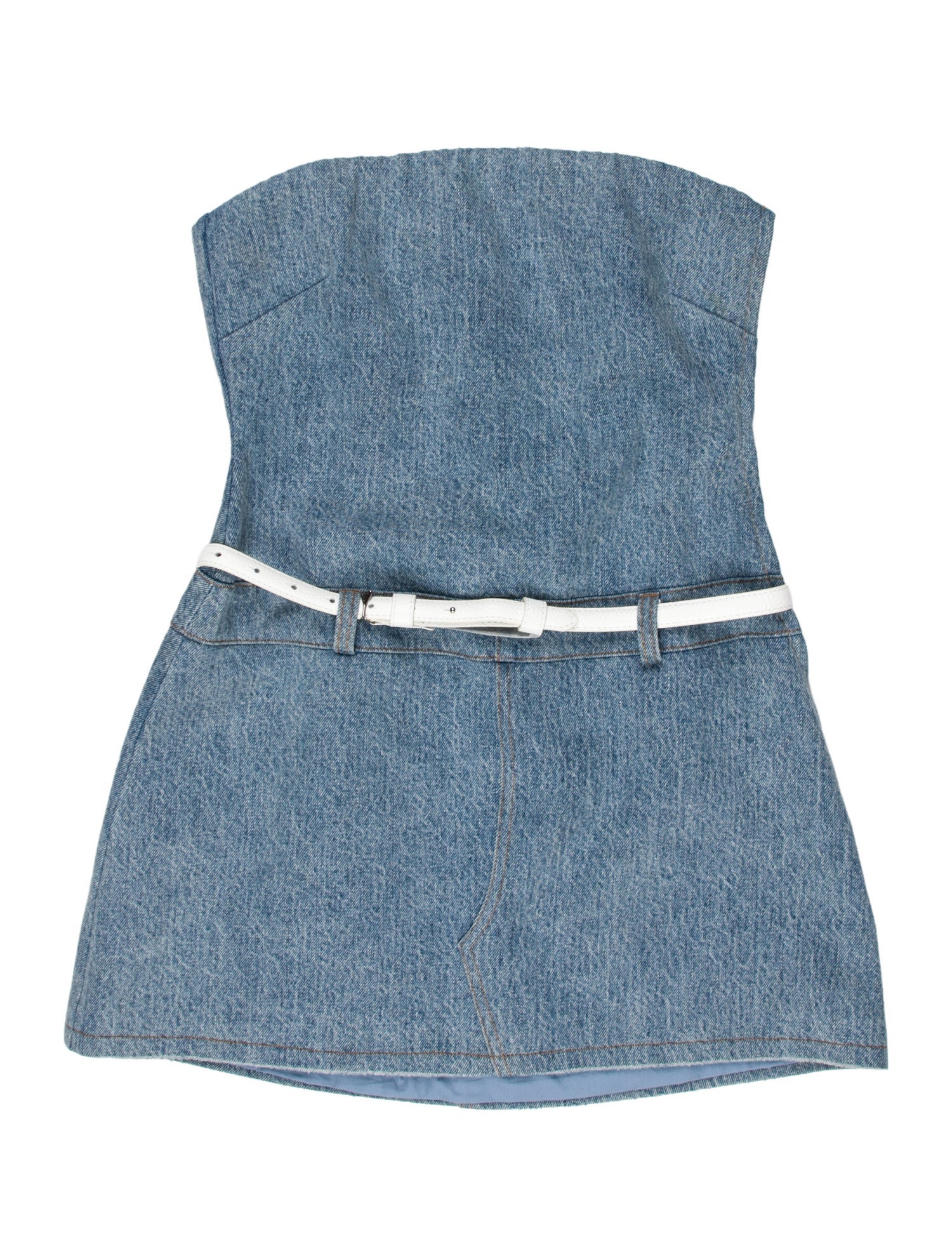 Retrofête Strapless Mini Dress