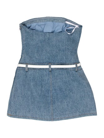 Retrofête Strapless Mini Dress