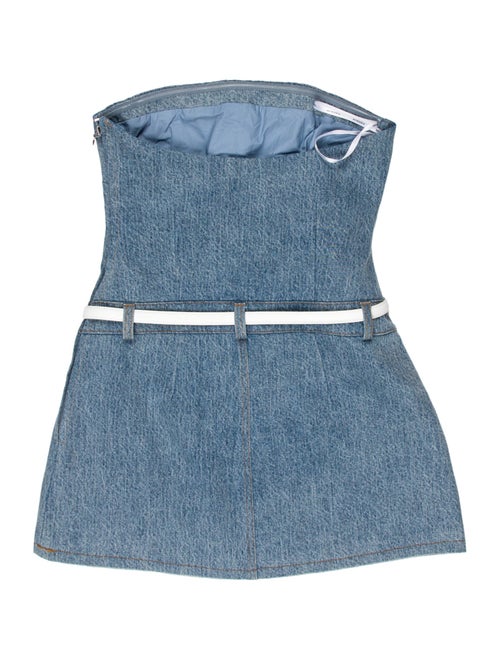 Retrofête Strapless Mini Dress