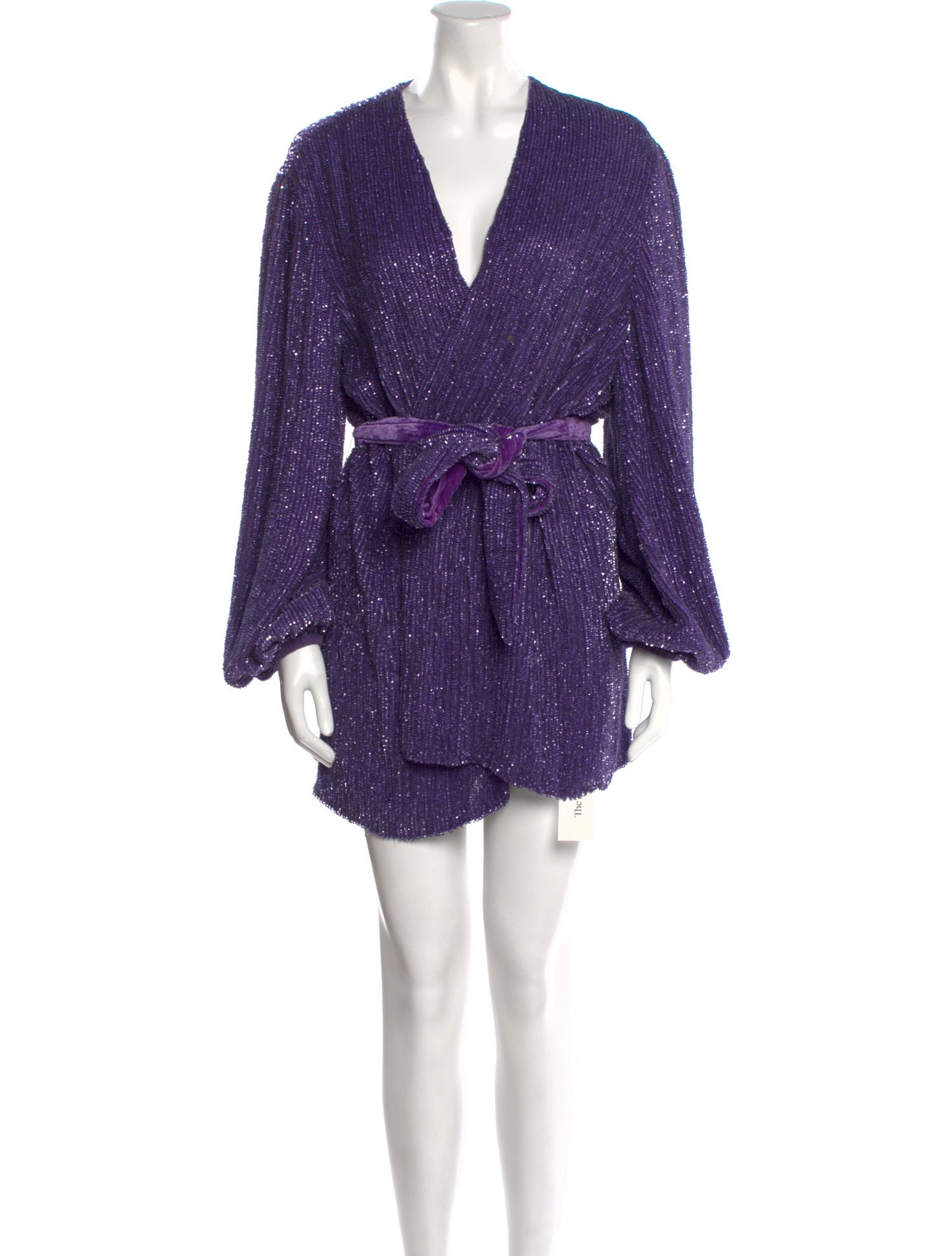 Retrofête Patterned Mini Dress