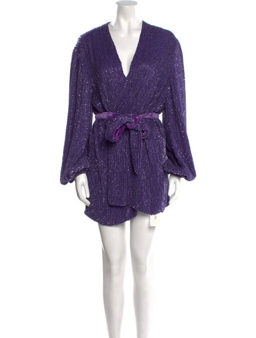 Retrofête Patterned Mini Dress