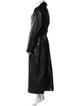 Retrofête Leather Trench Coat