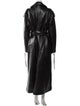Retrofête Leather Trench Coat