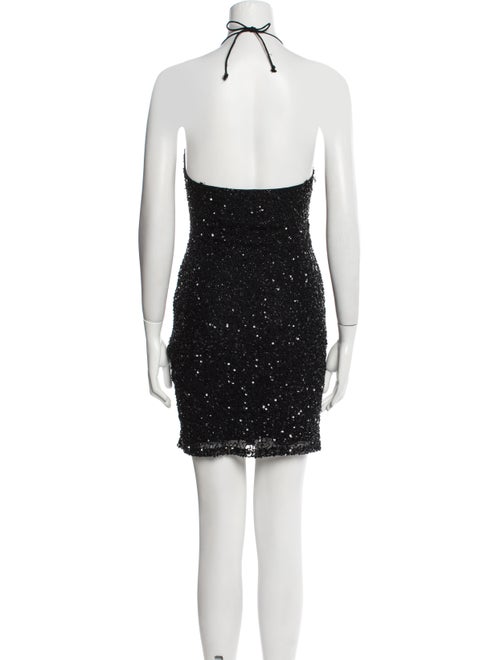 Retrofête Halterneck Mini Dress