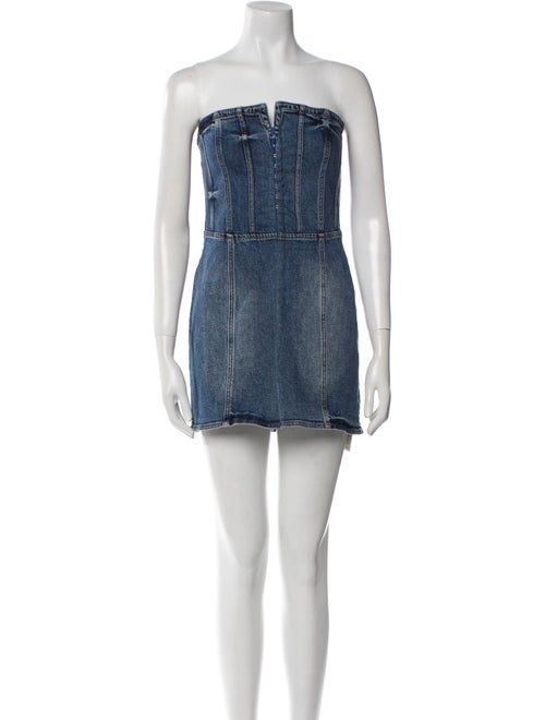 Retrofête Strapless Mini Dress