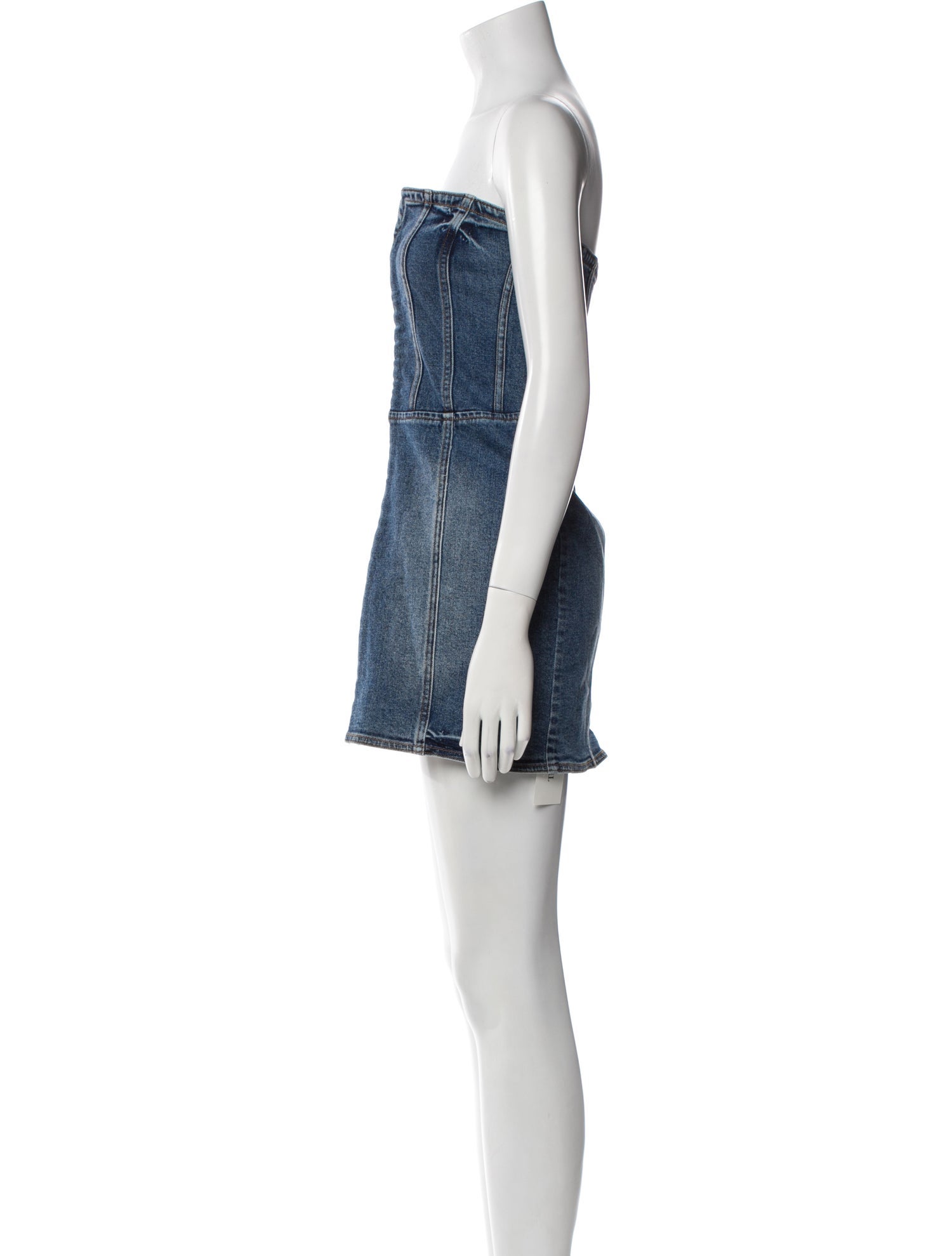 Retrofête Strapless Mini Dress