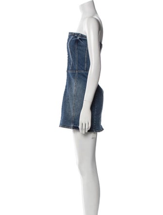 Retrofête Strapless Mini Dress