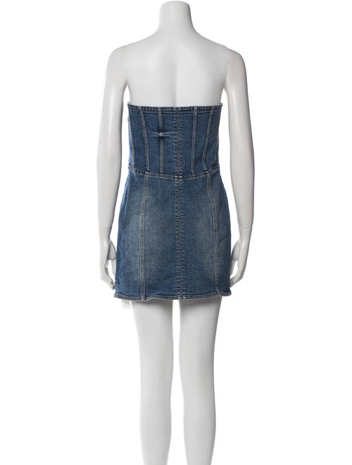 Retrofête Strapless Mini Dress