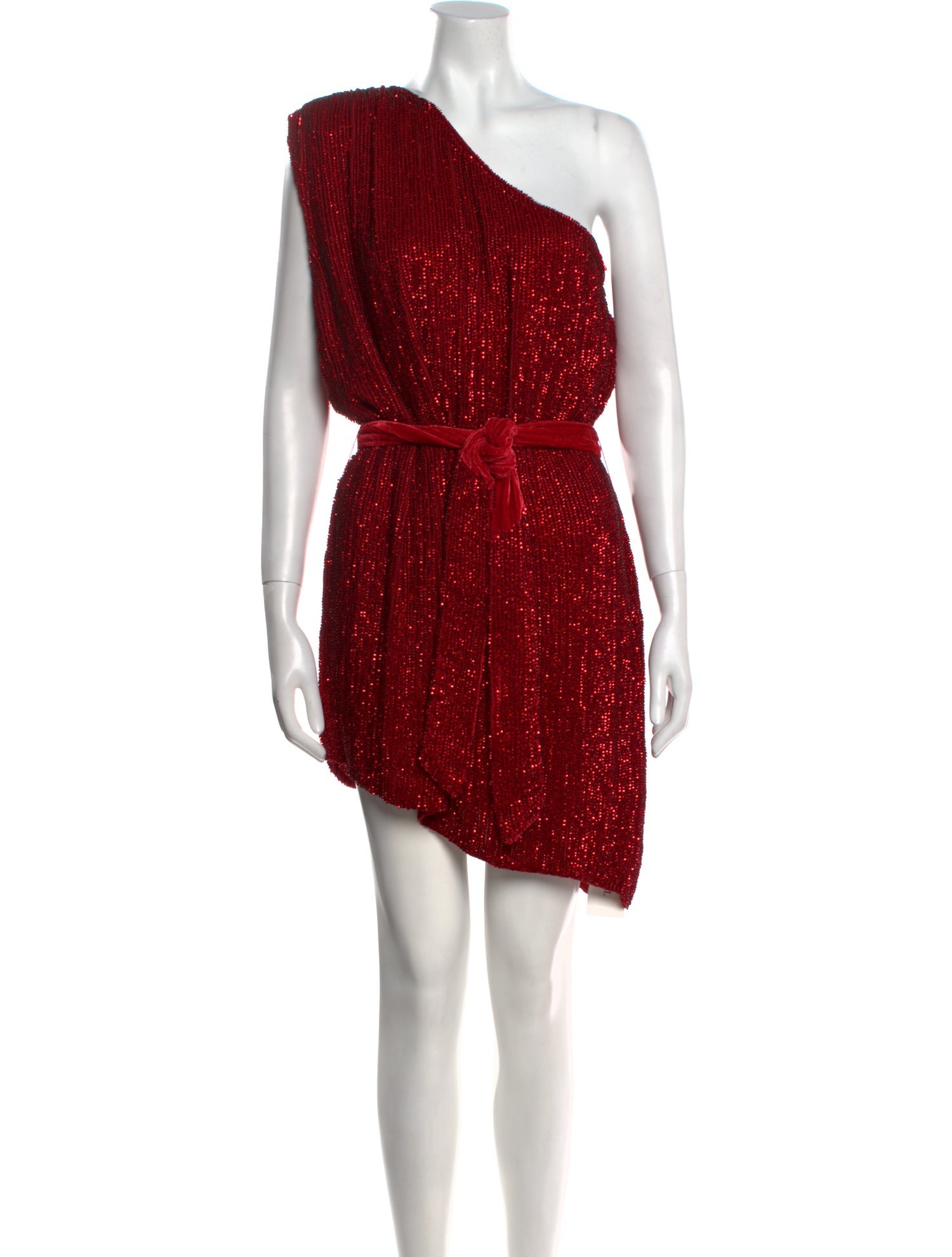 Retrofête One-Shoulder Mini Dress