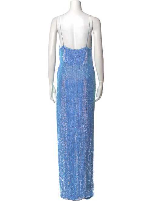 Retrofête Printed Long Dress