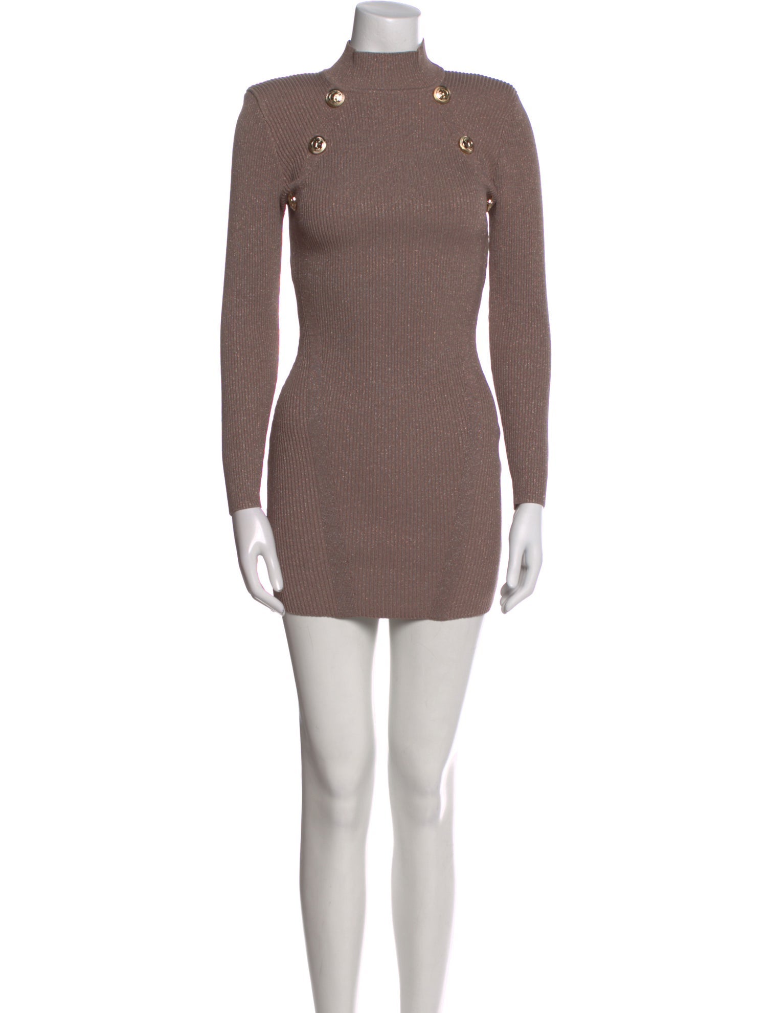 Retrofête Turtleneck Mini Dress