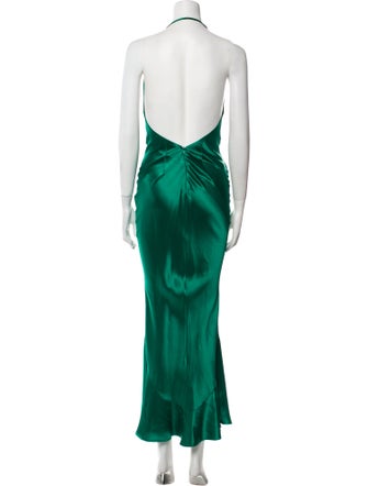 Retrofête Cowl Neck Long Dress