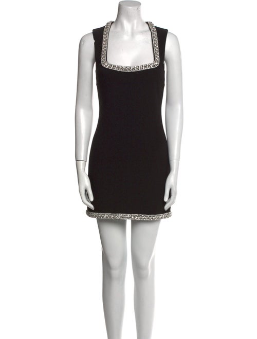 Retrofête Square Neckline Mini Dress