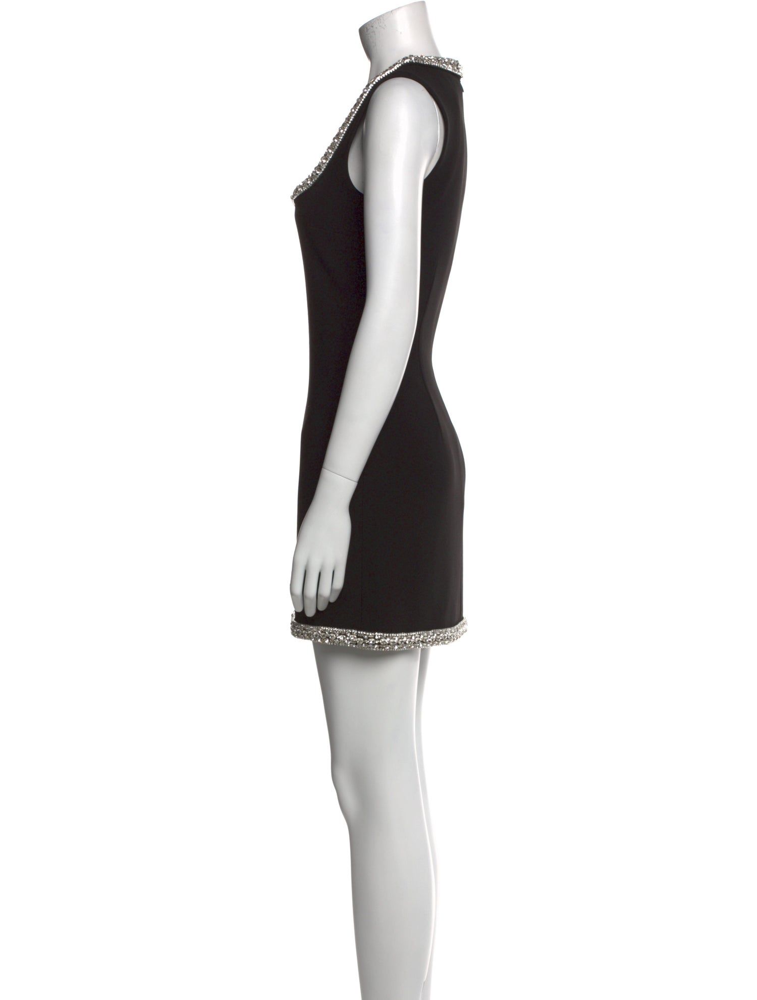 Retrofête Square Neckline Mini Dress