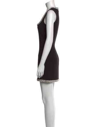 Retrofête Square Neckline Mini Dress