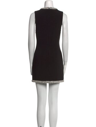 Retrofête Square Neckline Mini Dress