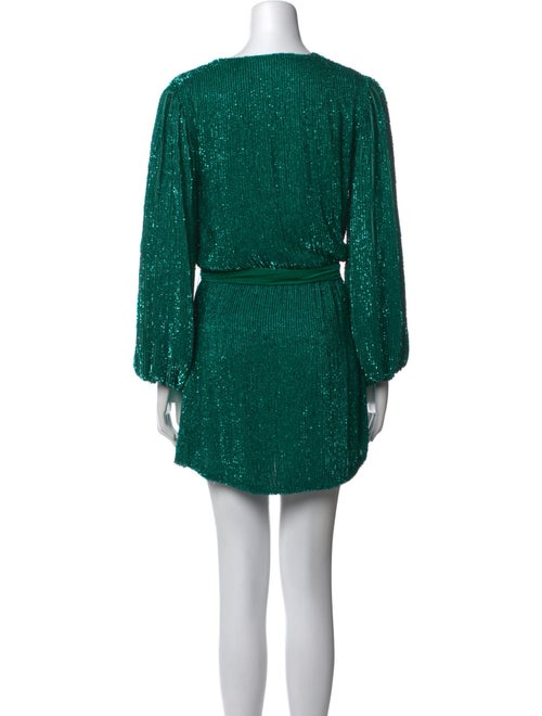 Retrofête V-Neck Mini Dress