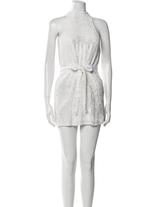 Retrofête Halterneck Mini Dress