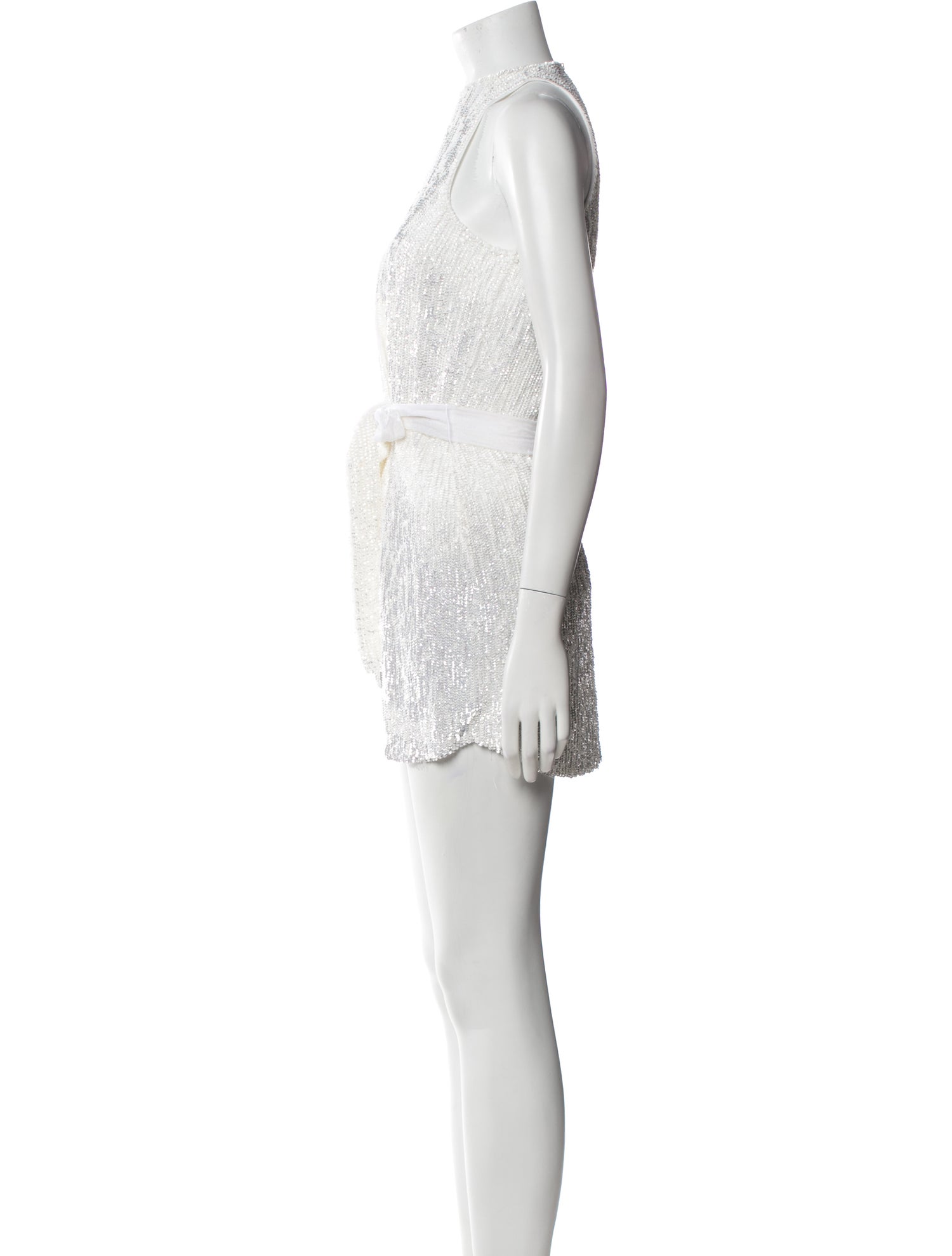 Retrofête Halterneck Mini Dress