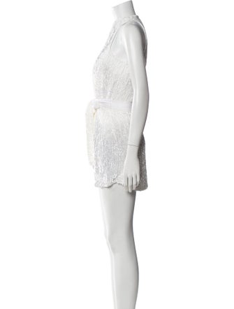 Retrofête Halterneck Mini Dress