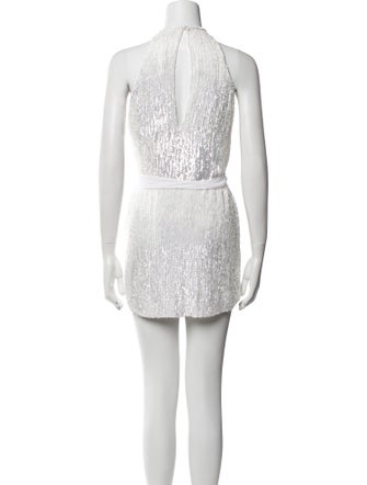 Retrofête Halterneck Mini Dress