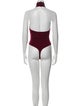 Retrofête Nylon Halterneck Bodysuit