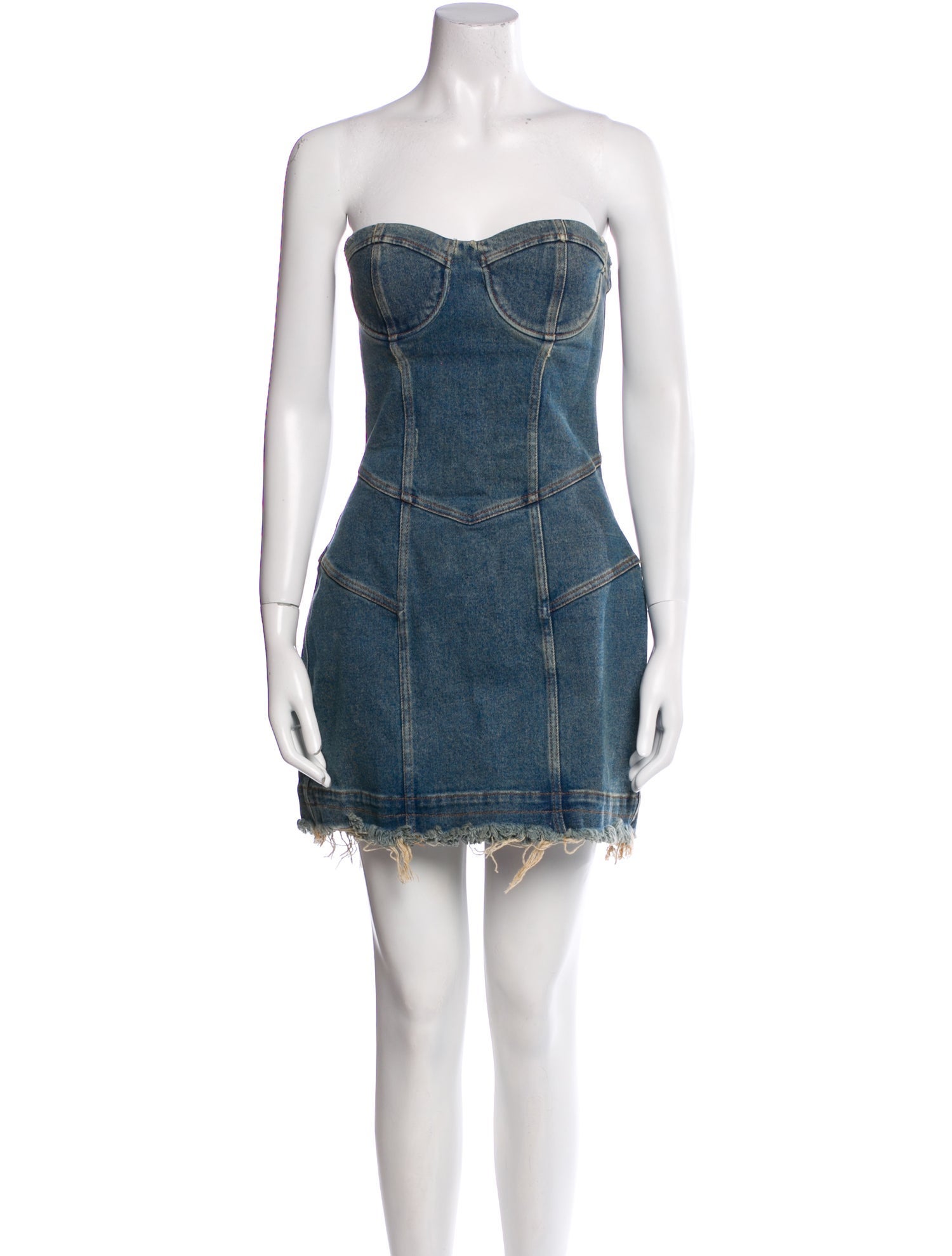 Retrofête Strapless Mini Dress