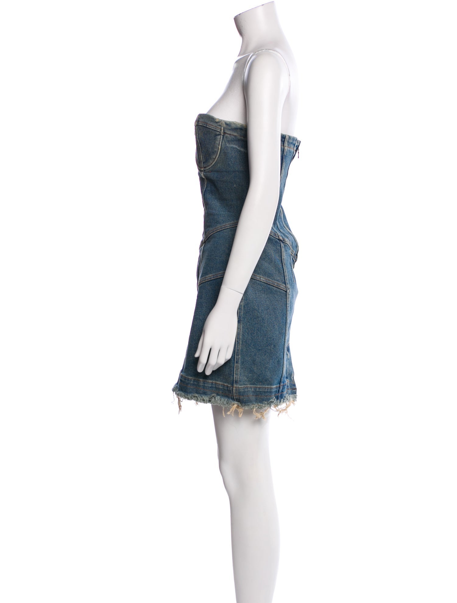 Retrofête Strapless Mini Dress