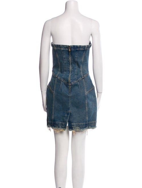 Retrofête Strapless Mini Dress