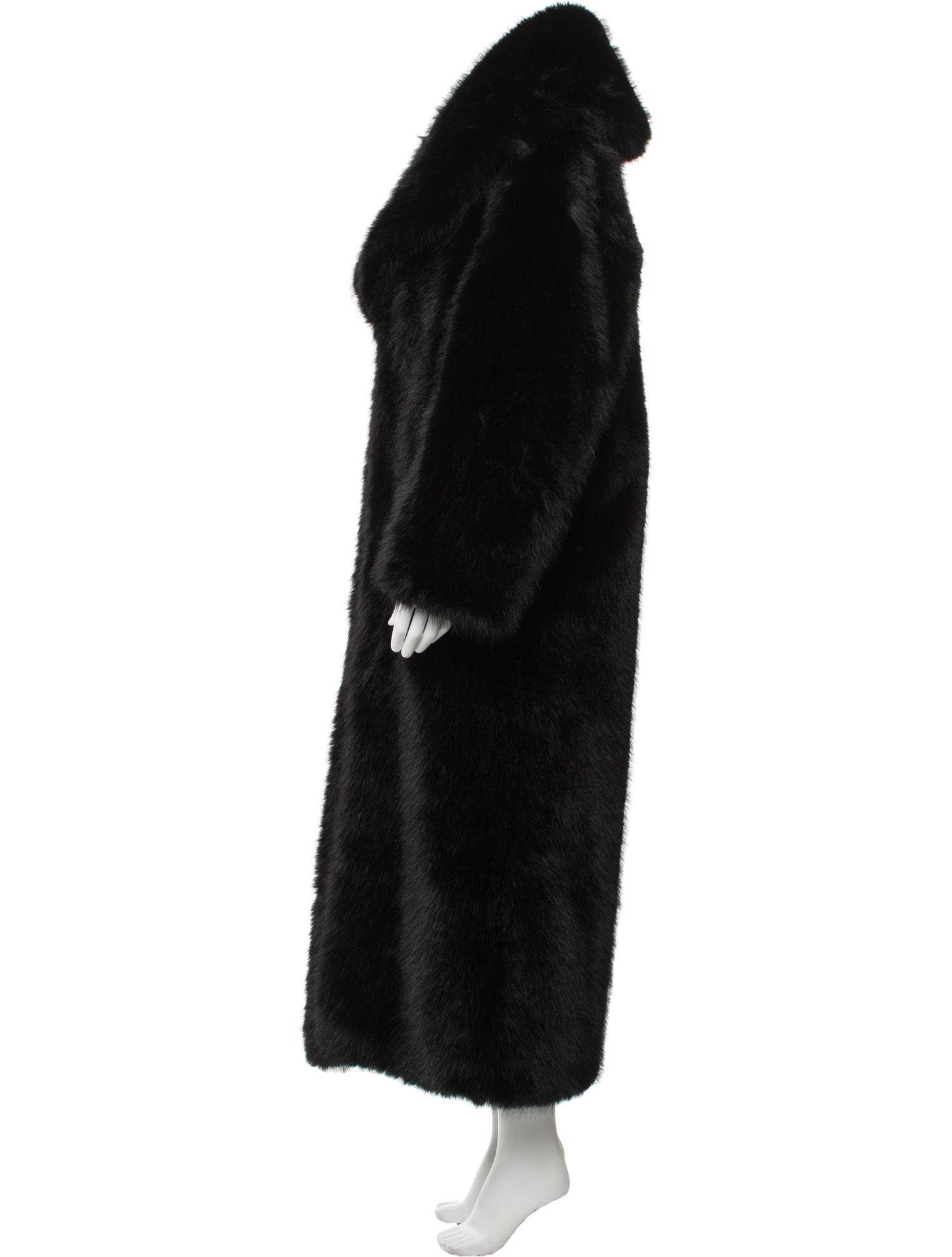 Retrofête Faux Fur Coat