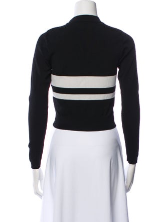 Retrofête Mock Neck Long Sleeve Crop Top