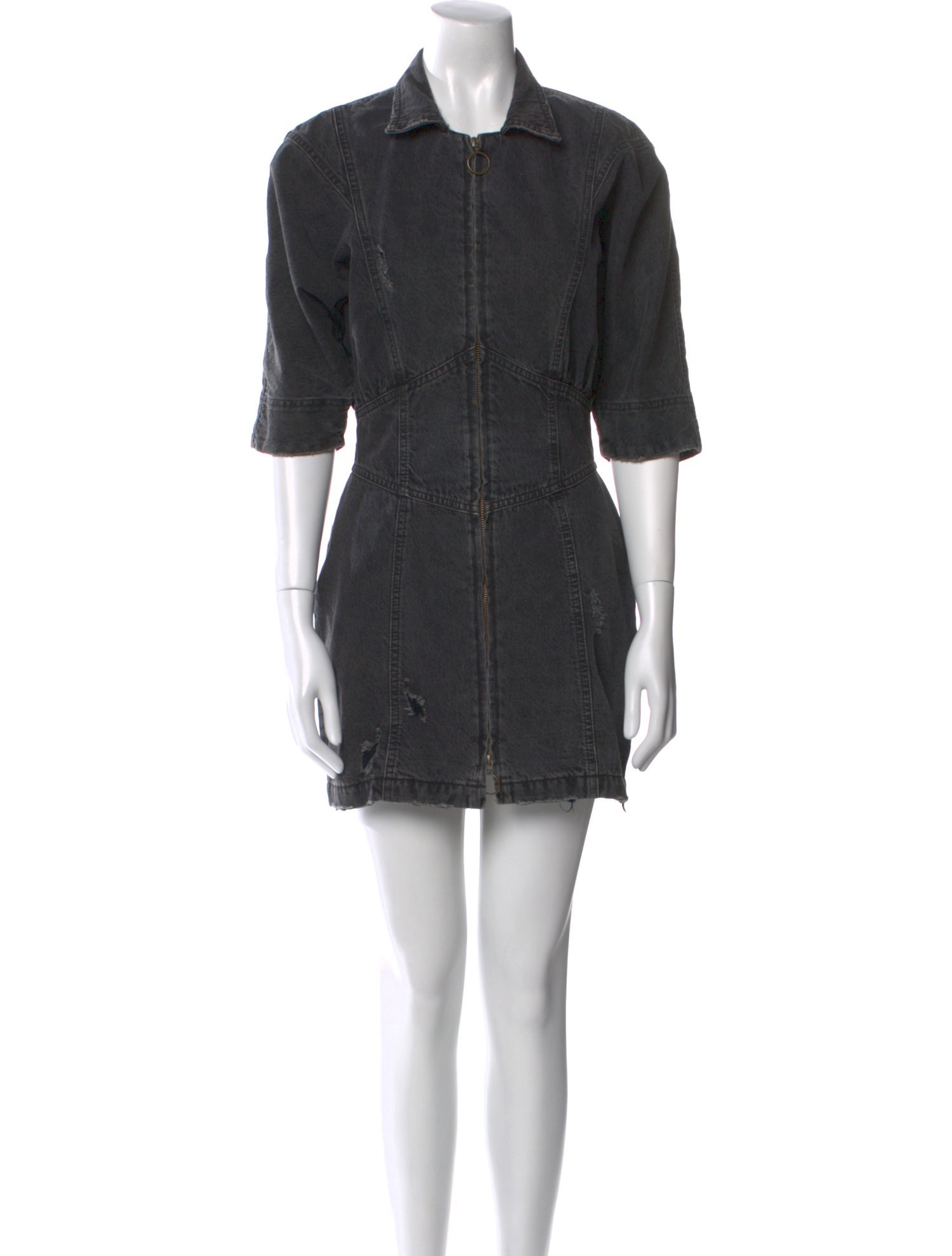 Retrofête Mock Neck Mini Dress